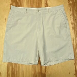 FootJoy Golf Shorts‎ Men's 40 Beige Performance Stretch Flat Front